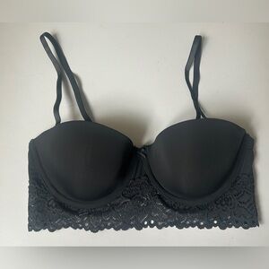 Aerie Lace Trim Underwire Bra 34B